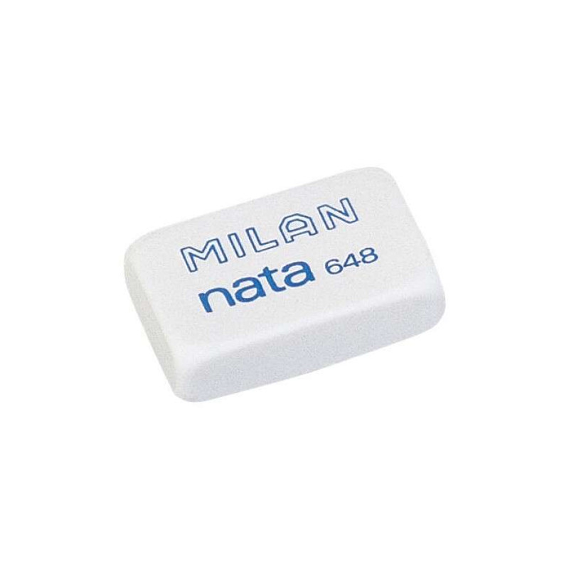 Milan Nata 648 Goma de Borrar Rectangular Pequeña - 6,39€
