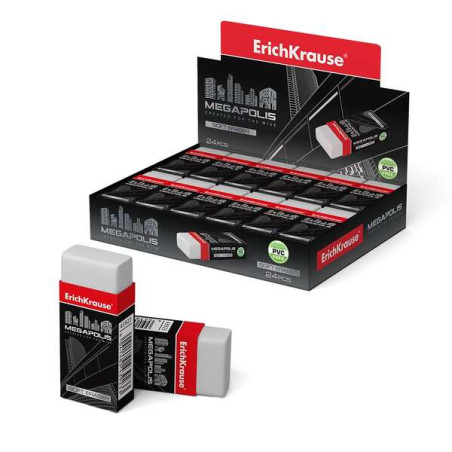 ErichKrause Megapolis Goma de Borrar Suave - 5,23€