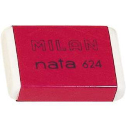 Milan Nata 624 Goma de Borrar Rectangular Compatible - 6,10€