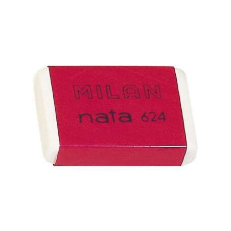 Milan Nata 624 Goma de Borrar Rectangular Compatible - 6,10€