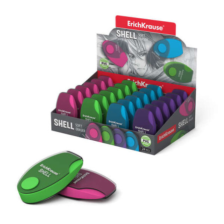 ErichKrause Shell Borrador Suave de Forma Original - 7,55€