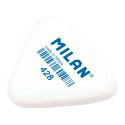 Milan 428 Goma Triangular Gruesa Blanco Compatible - 11,86€