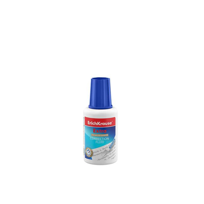 ErichKrause Extra Corrector Liquido con Esponja 20gr - 0,52€