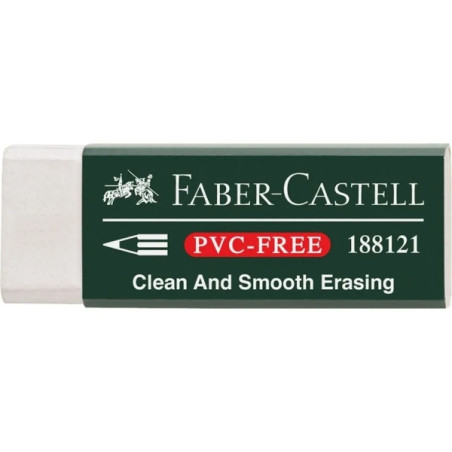 Faber-Castell 7081 N Goma de Borrar de Plastico sin PVC 