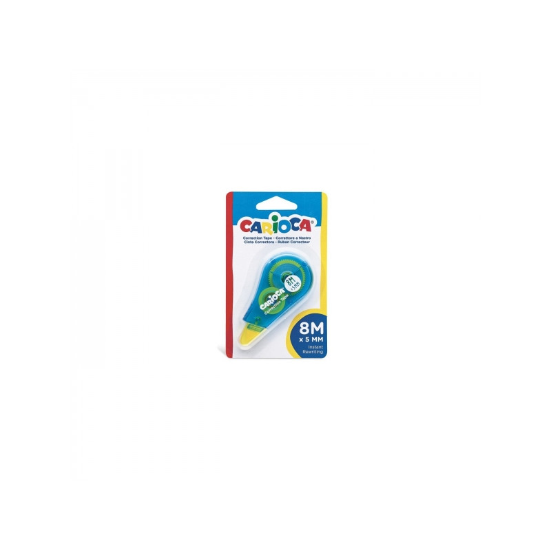 Carioca Corrector de Cinta 8mx5mm Blanco Compatible - 0,85€