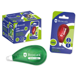 Bismark Mini Cinta Correctora en Seco Compatible - 20,62€
