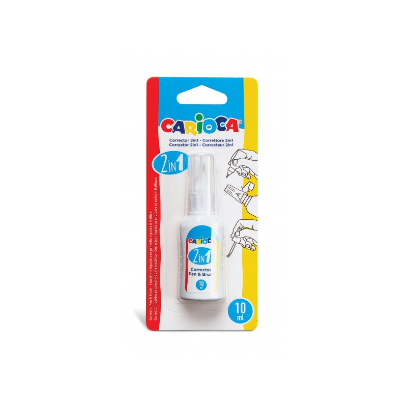 Carioca Pen & Brush Corrector 2 en 1 Compatible - 0,99€