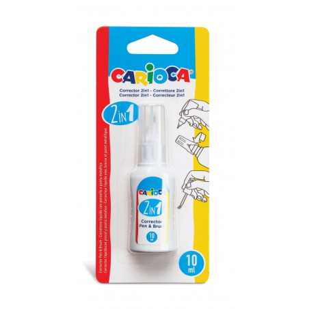Carioca Pen & Brush Corrector 2 en 1 Compatible - 0,99€