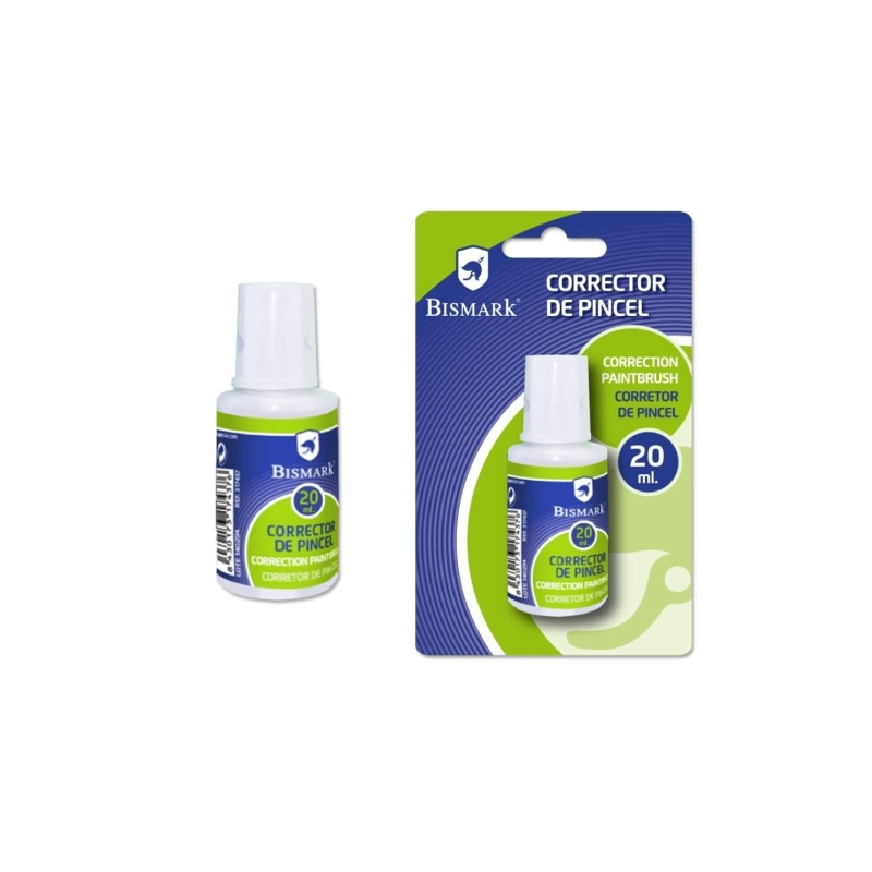 Bismark Liquido Corrector 20ml Blanco Compatible - 0,99€