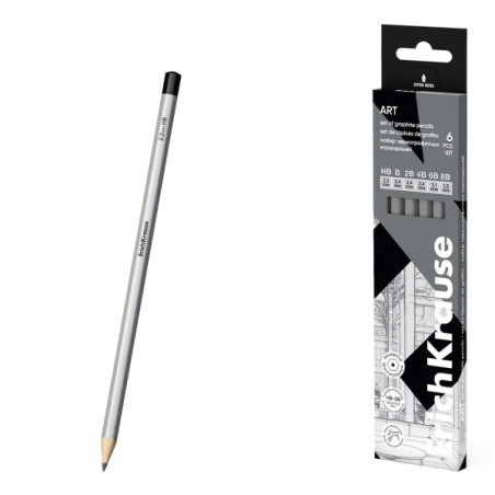 ErichKrause Art Pack de 6 Lapices de Grafito - 0,77€