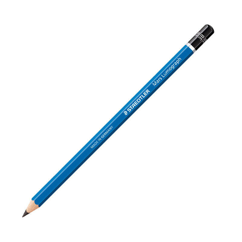 Staedtler Mars Lumograph 100 Lapiz de Grafito Hexagonal 