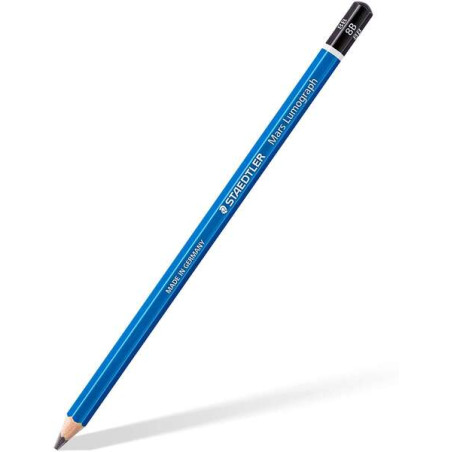 Staedtler Mars Lumograph 100 Lapiz de Grafito Hexagonal 