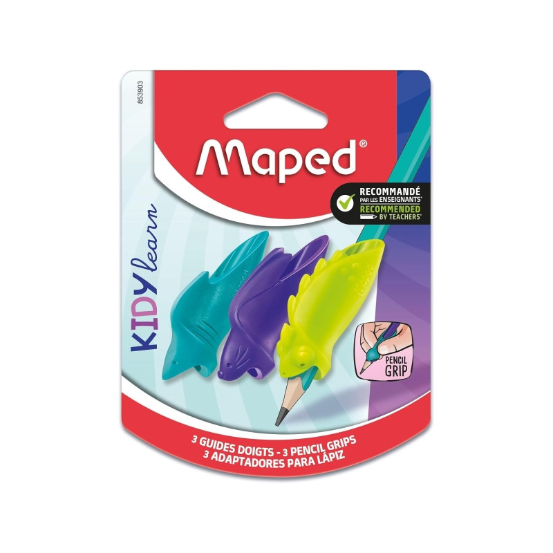Maped Kidy Lern Pack de 3 Guias de Lapiz para Dedos - 1,34€