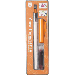 Pilot Pack de Pluma Estilografica Parallel Pen 2.4mm 