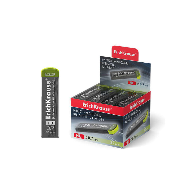 ErichKrause Megapolis Concept Pack de 20 Minas HB 07mm 
