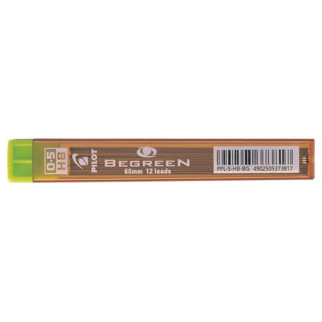 Pilot Pack de 12 Minas Begreen 0.5 para Portaminas - 5,57€