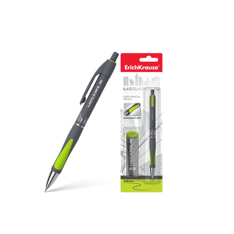 ErichKrause Megapolis Concept Gris Compatible - 0,77€