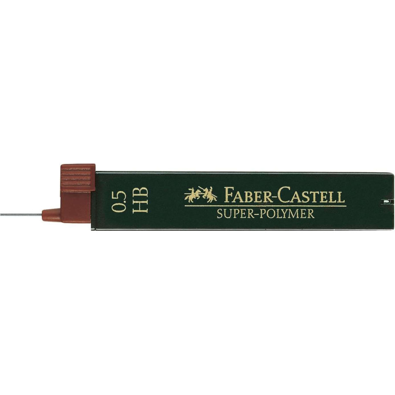 Faber-Castell 9065 Pack de 12 Minas Super-Polymer para
