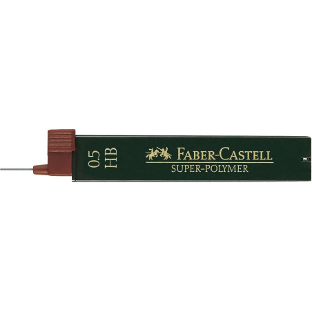 Faber-Castell 9065 Pack de 12 Minas Super-Polymer para