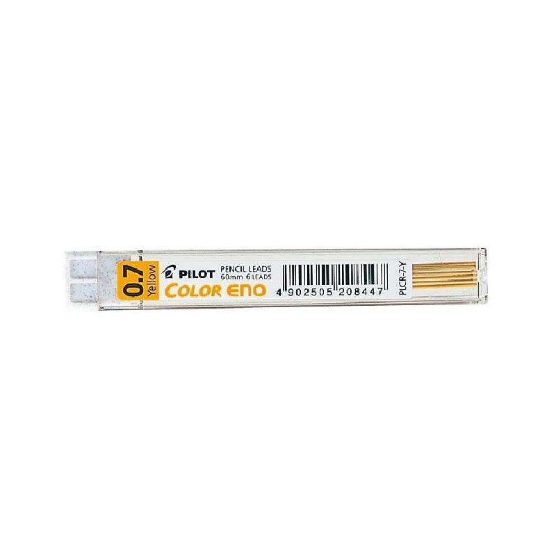 Pilot Pack de 6 Minas para Portaminas Color Eno H-197 0.7mm