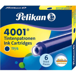 Cartucho de tinta Pelikan 4001 TP/6 Pack de 6 Cartuchos 