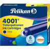 Cartucho de tinta Pelikan 4001 TP/6 Pack de 6 Cartuchos 
