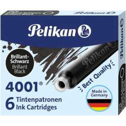 Cartucho de tinta Pelikan 4001 TP/6 Pack de 6 Cartuchos 