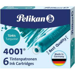 Pelikan Caja de 6 Cartuchos 4001 TP/6 Compatible - 0,74€