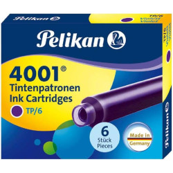 Pelikan Caja de 6 Cartuchos 4001 TP/6 Compatible - 0,74€