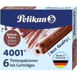Cartucho de tinta Pelikan Caja de 6 Cartuchos 4001 TP/6