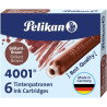 Cartucho de tinta Pelikan Caja de 6 Cartuchos 4001 TP/6