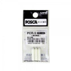 Posca Uni-ball PC-5M Pack de 3 Recambios de Fieltros - 1,16€