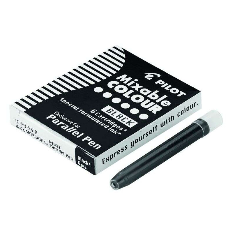 Pilot Pack de 6 Recargas para Pluma Estilografica Parallel