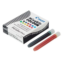 Pilot Pack de 12 Recargas para Pluma Estilografica Parallel