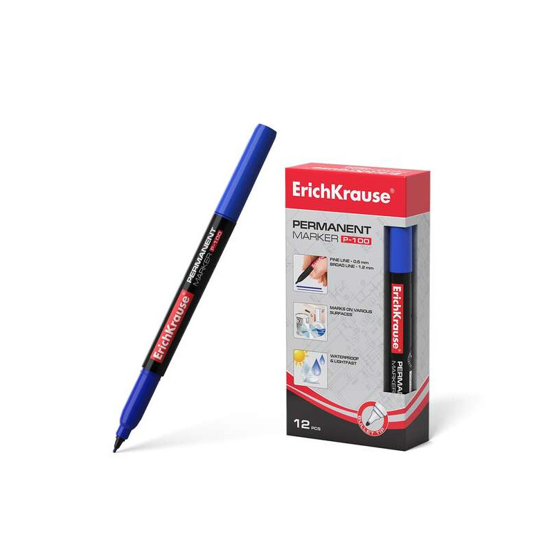 ErichKrause P-100 Marcador Permanente Compatible - 2,90€