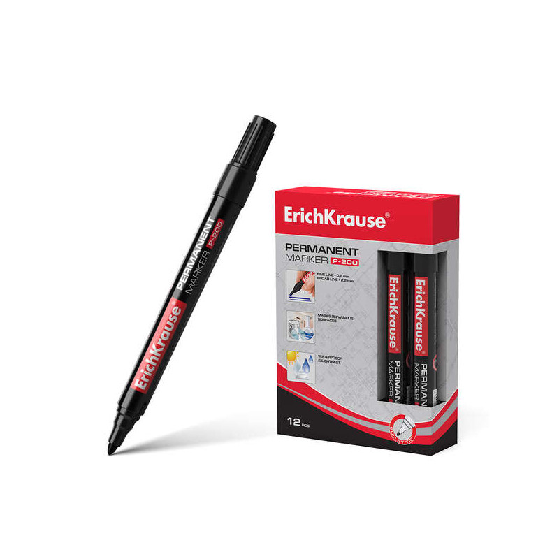 ErichKrause P-200 Marcador Permanente Compatible - 4,50€