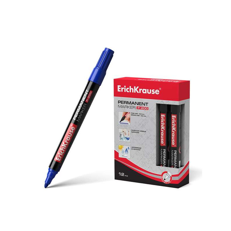 ErichKrause Marcador Permanente P-200 Compatible - 4,50€