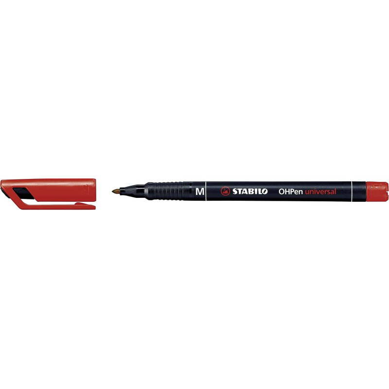 Stabilo OHPen Rotulador Permanente Rojo Compatible - 6,65€