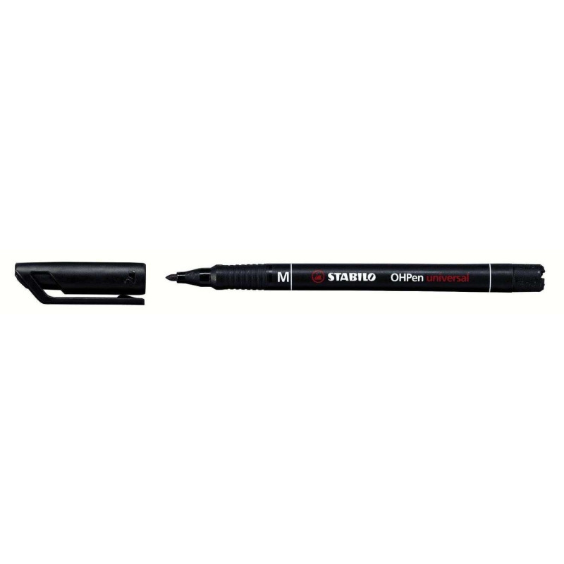 Stabilo OHPen Rotulador Permanente Negro Compatible - 6,65€