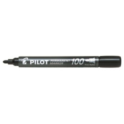 Pilot Rotulador Permanente 100 Negro Compatible - 7,99€