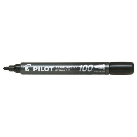 Pilot Rotulador Permanente 100 Negro Compatible - 7,99€