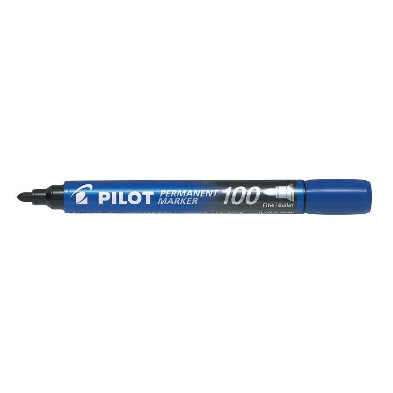 Pilot Rotulador Permanente 100 Azul Compatible - 7,99€