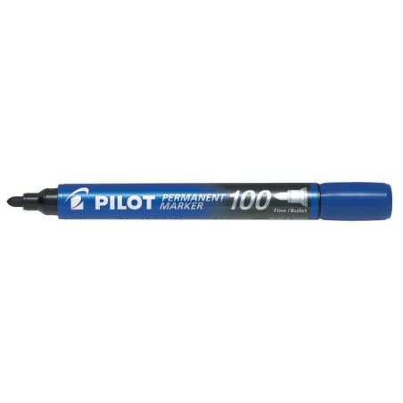 Pilot Rotulador Permanente 100 Azul Compatible - 7,99€