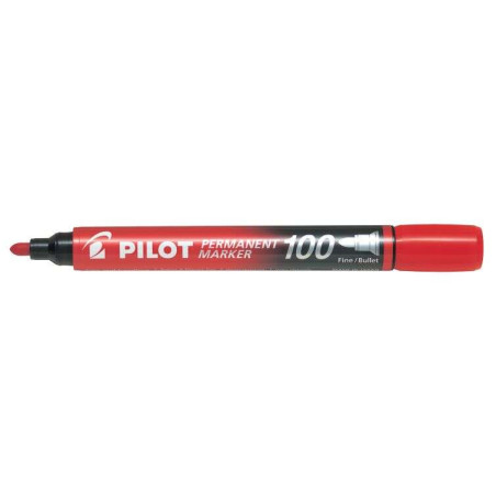 Pilot Rotulador Permanente 100 Rojo Compatible - 7,99€