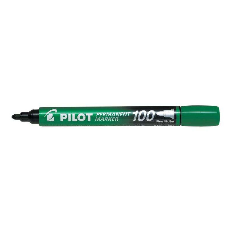 Pilot Rotulador Permanente 100 Verde Compatible - 7,99€