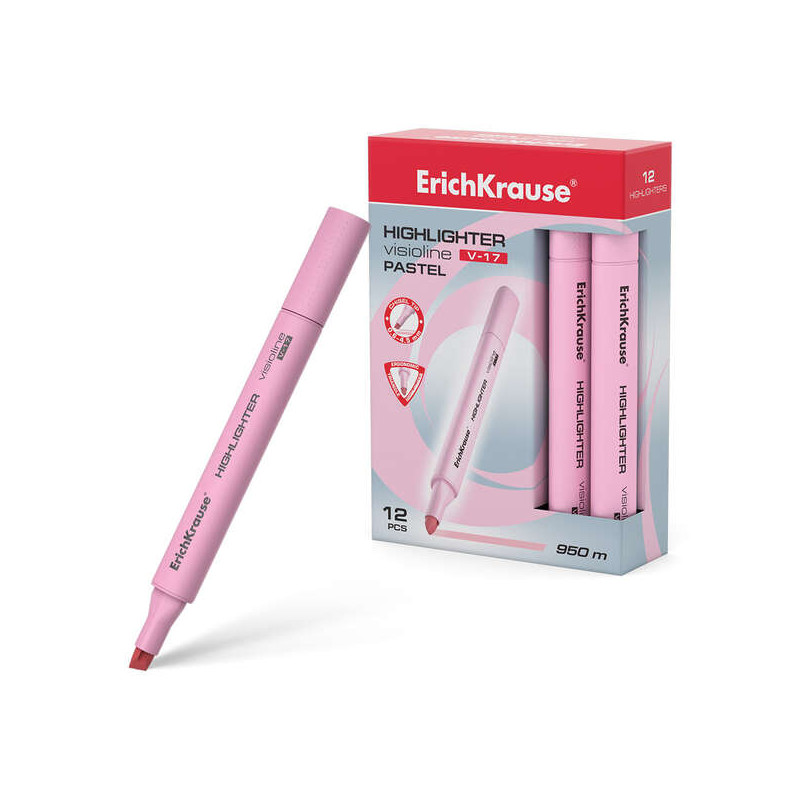 Cartucho de tinta ErichKrause Visioline V-17 Pastel