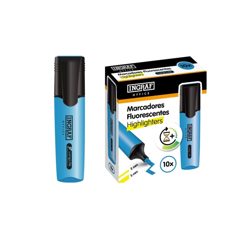 Cartucho de tinta Ingraf Long-Life Marcador Fluorescente 