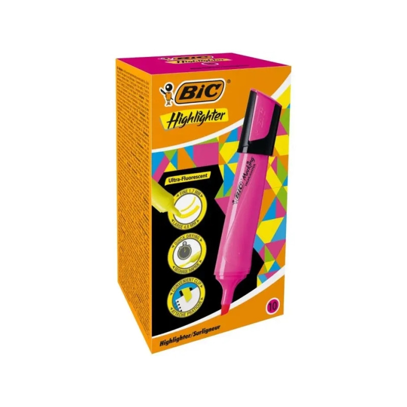 Cartucho de tinta Bic Marking Highlighter Flat Marcador