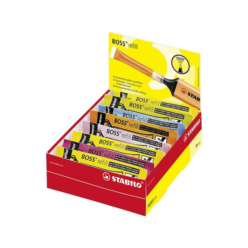 Cartucho de tinta Stabilo Boss 70 Recarga de 3ml para