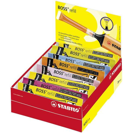 Cartucho de tinta Stabilo Boss 70 Recarga de 3ml para